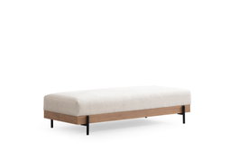Atelier Del Sofa Eti Oak Pouffe - Blanco